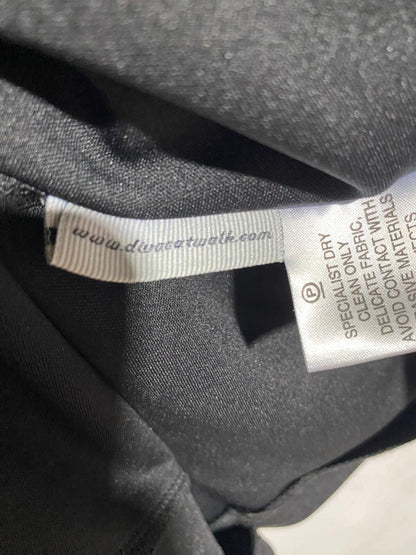 DIVA CATWALK|S|BUST 14|ATHENA BLACK SQUARE NECK SHEATH DRESS