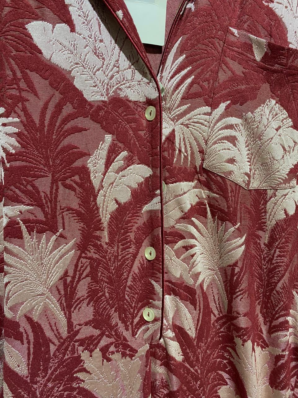 ZARA|S|BUST 19|FLORAL JACQUARD JUMPSUIT