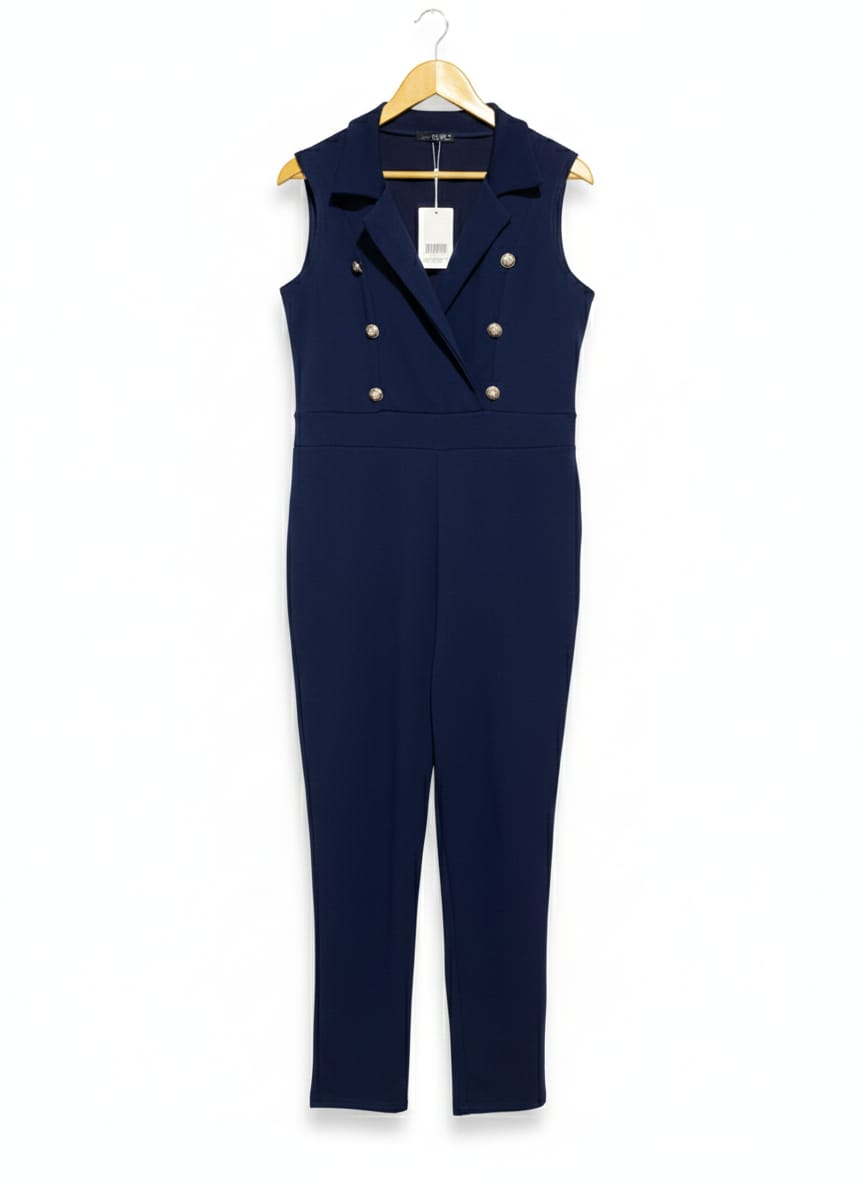 QUIZ|L|XL|BUST 19| Forever New Jacey Sleeveless Tux Jumpsuit