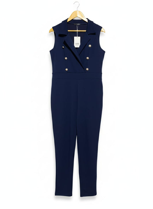 QUIZ|L|XL|BUST 19| Forever New Jacey Sleeveless Tux Jumpsuit