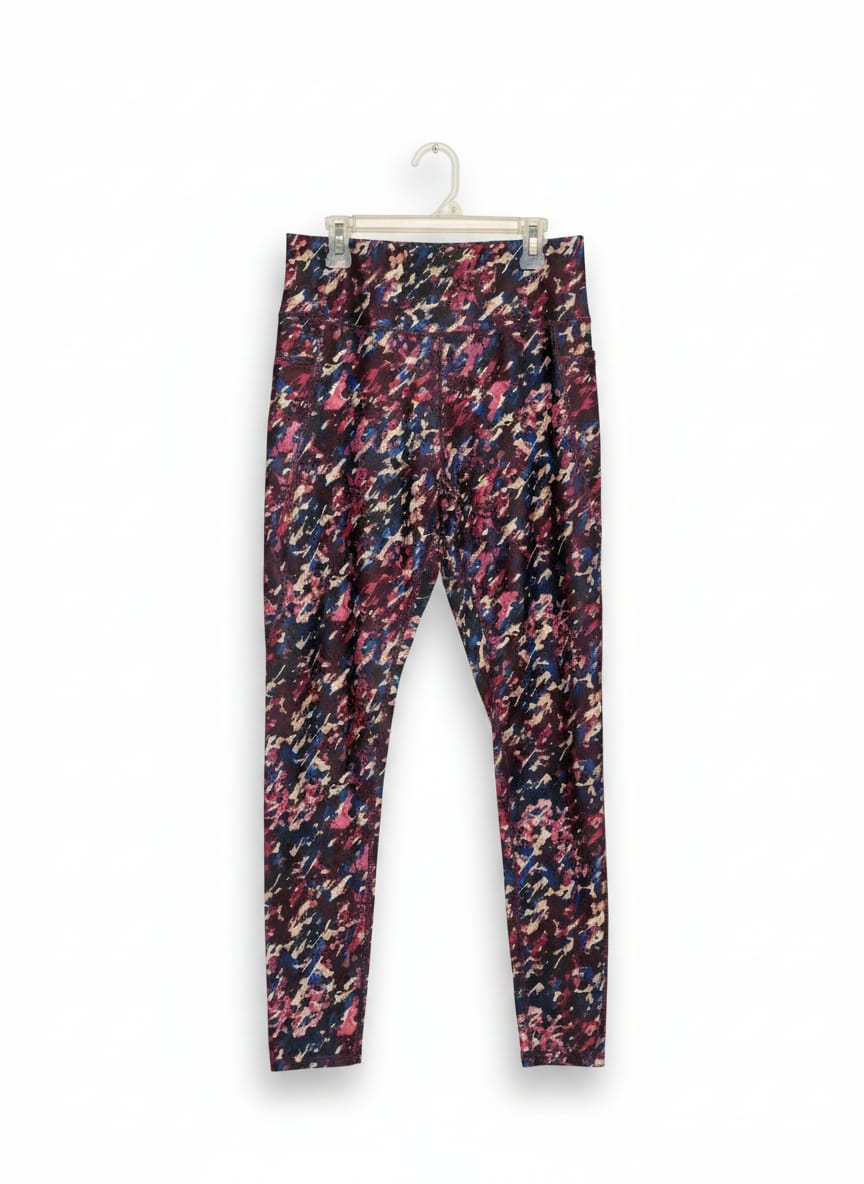 Matalan Girls Soulouxe Printed Activewear Leggings|M|WAIST 28