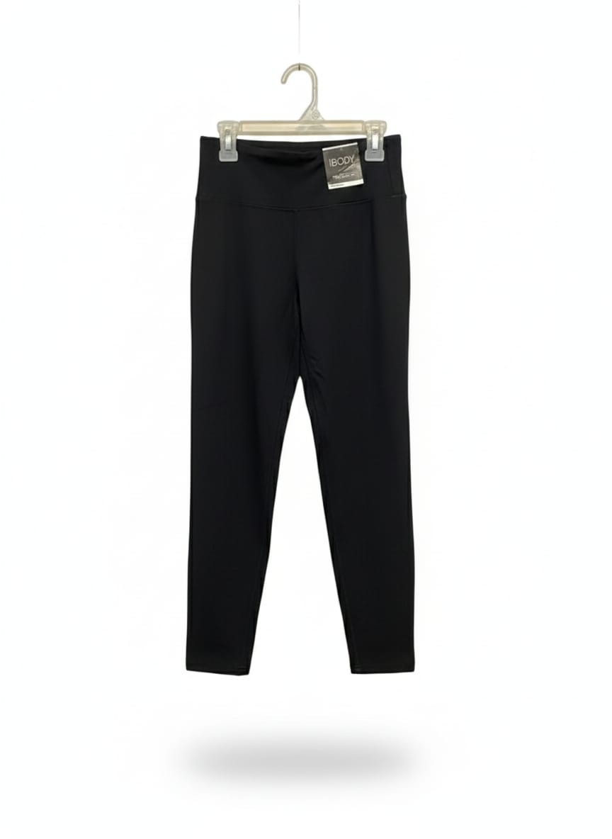 COTTON ON |S|WAIST 24|WOMEN'S BLACK HIGH-WAISTED ATHLETIC LEGGINGS