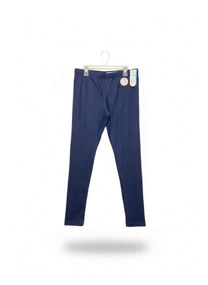 WONDER NATION |XL/XXL|WAIST 30| WOMEN'S NAVY BLUE HEATHERED PERFORMANCE LEGGINGS