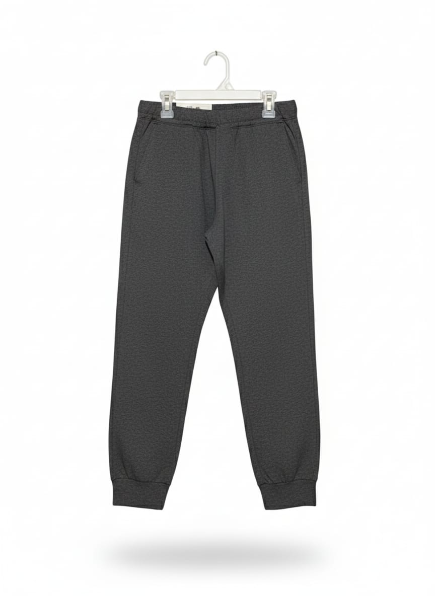 UNIQLO|S|WAIST 26|DARK GREY FLEECE JOGGER SWEATPANTS WITH CUFFS