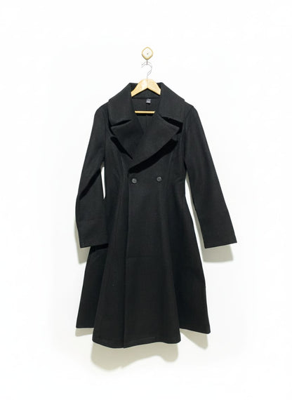 SHEIN |S|BUST 18|WIDE COLLAR FLARE COAT