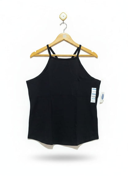 OLD NAVY|M/L|BUST 20|High Neck Strappy Shelf Tank Top