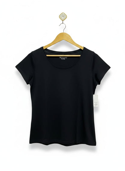 GEORGE|L/XL|BUST 20|Women's Short Sleeve Stretch Scoop Neck T-Shirt