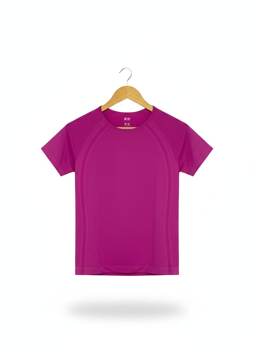 UNIQLO|S|BUST 15|Athletic Works Girl's Active Seamless Tee