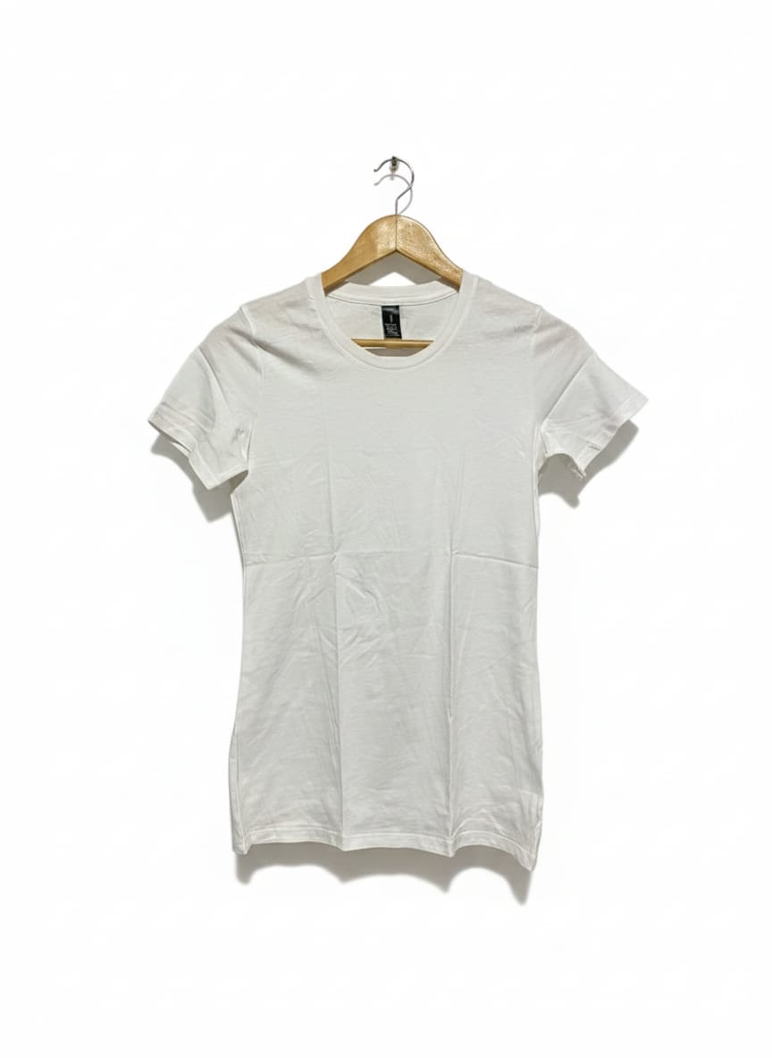AS COLOUR|S|BUST 16|Women's Basic White T-Shirt