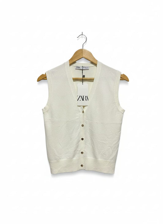 ZARA|S|BUST 16|BUTTON KNIT VEST