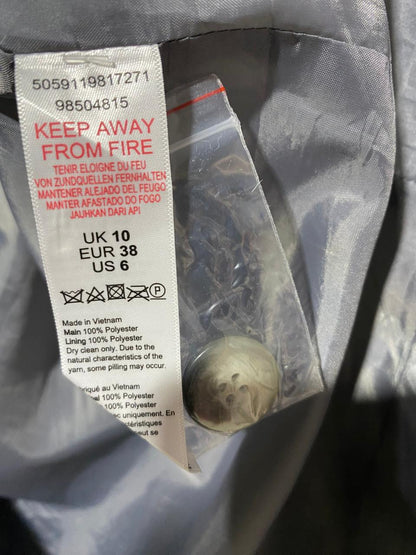 DOROTHY PERKINS|M|BUST 21|GREY MIDI FIT AND FLARE COAT