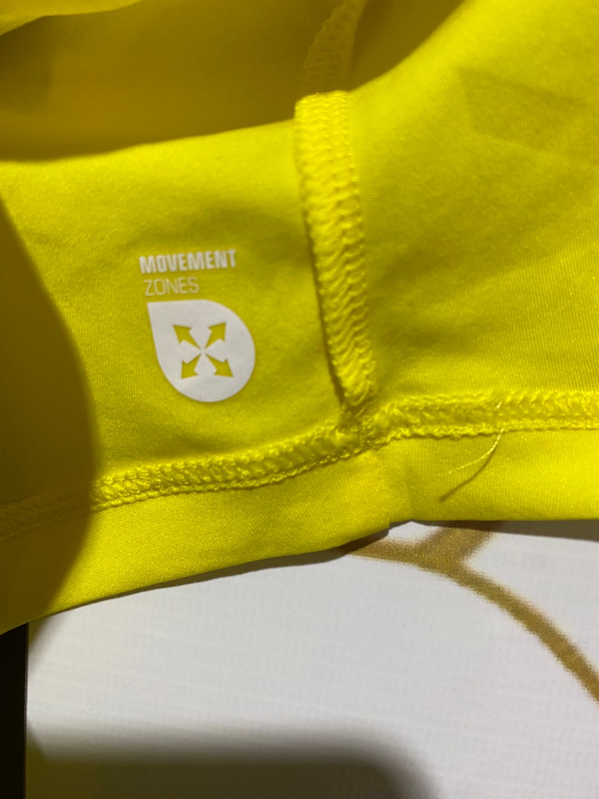 REEBOOK|M|BUST 17|Women's Yellow Racerback Tank Top