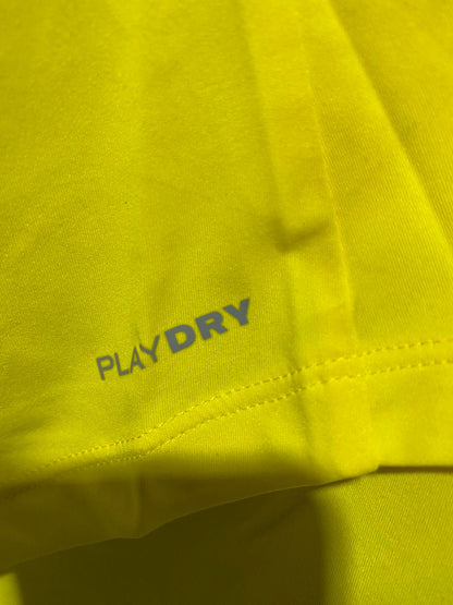 REEBOOK|M|BUST 17|Women's Yellow Racerback Tank Top