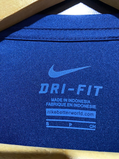 NIKE DRIFIT|S|BUST 18|BYU-Idaho "Just Do It" V-Neck T-Shirt