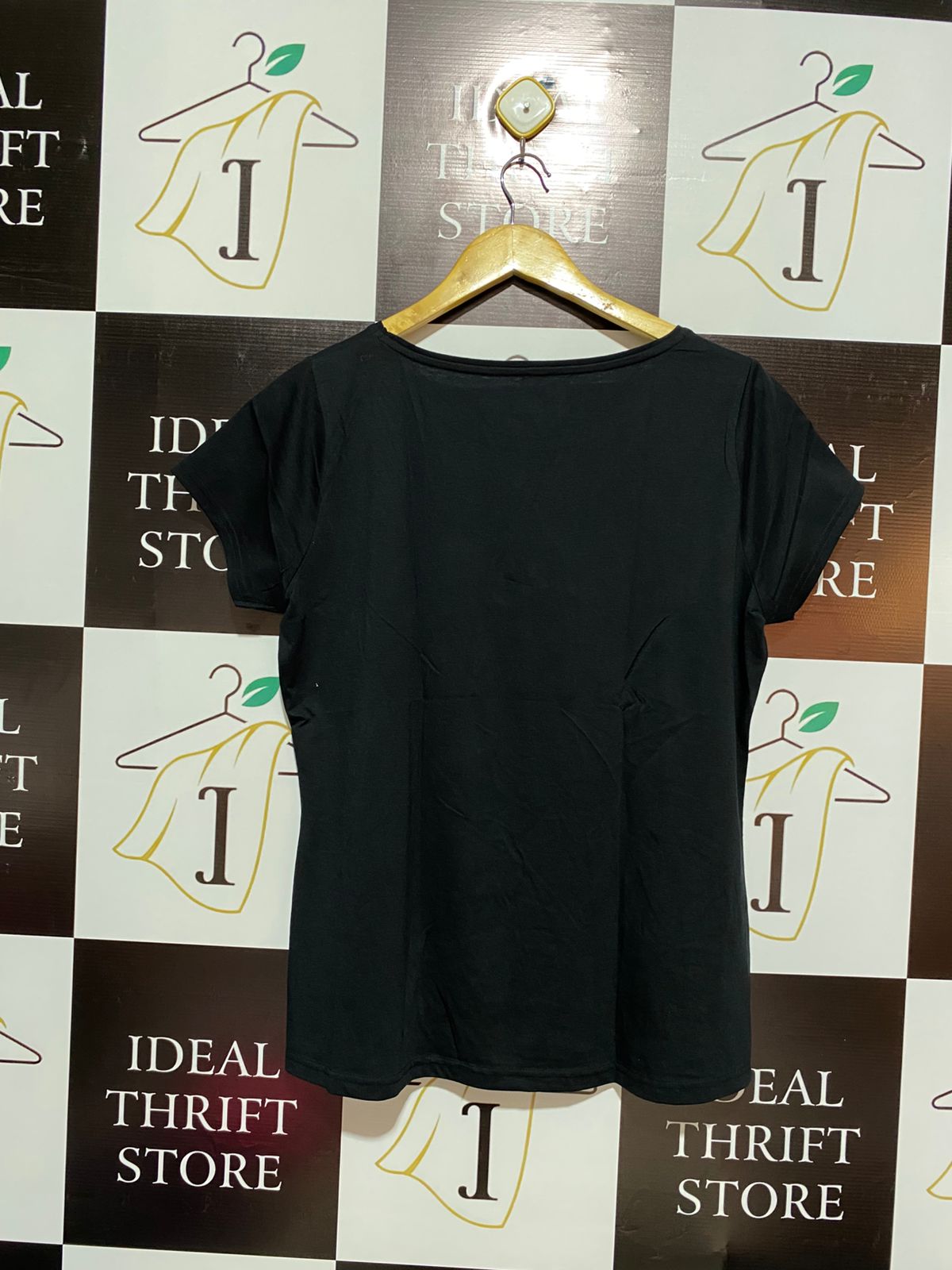 GEORGE|L/XL|BUST 20|Women's Short Sleeve Stretch Scoop Neck T-Shirt