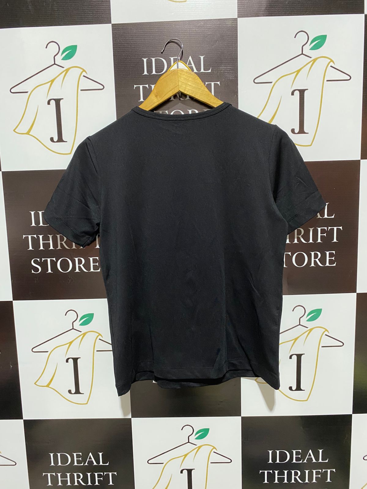 SUSAN GRAVER|XS/S|BUST 18|Dashing Black Cotton T Shirt For Girls