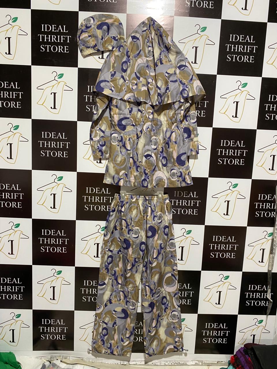 HASEMA|SMALL|GREY ABSTRACT PRINT FASHION CO-ORD SET