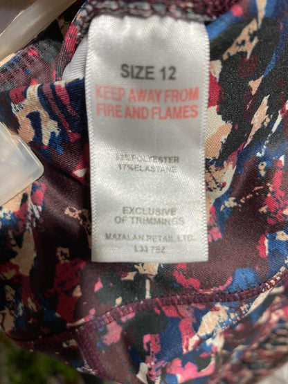 Matalan Girls Soulouxe Printed Activewear Leggings|M|WAIST 28