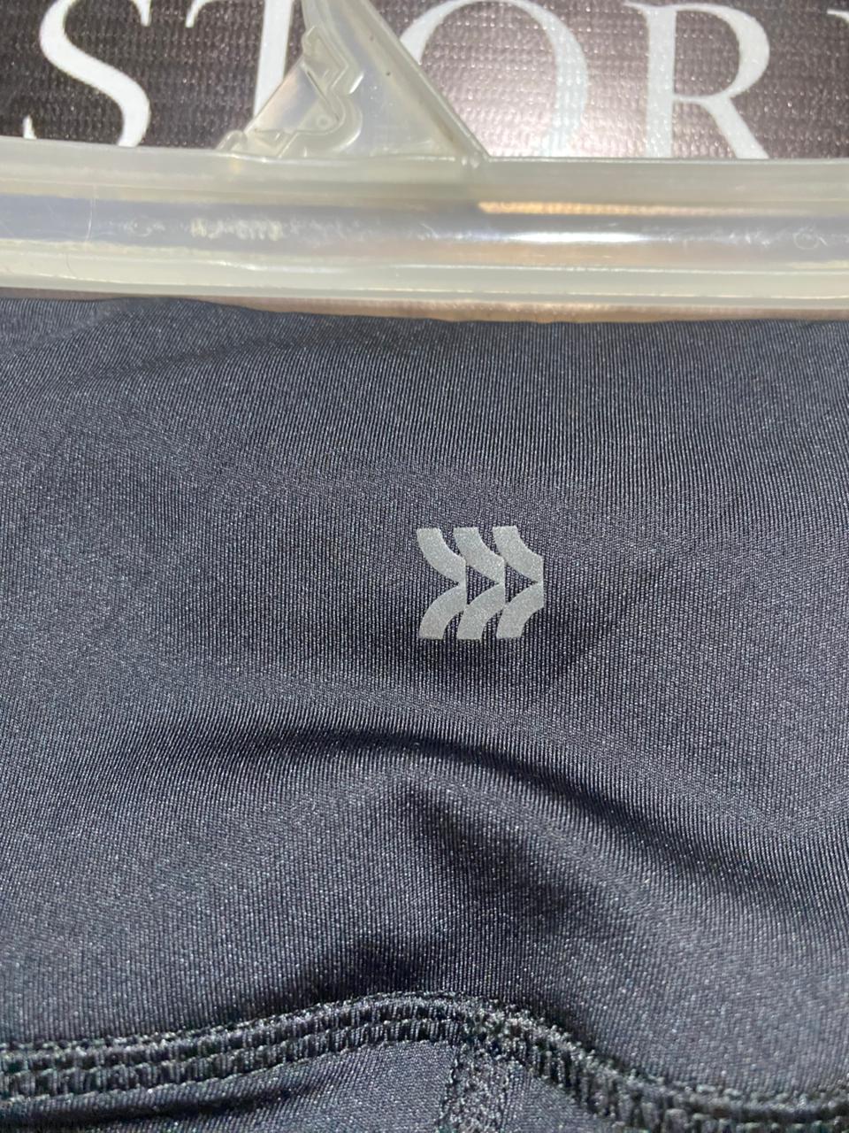 ALL IN MOTION |L|WAIST 30|WOMEN'S HIGH-RISE BLACK ACTIVEWEAR LEGGINGS WITH SIDE POCKETS