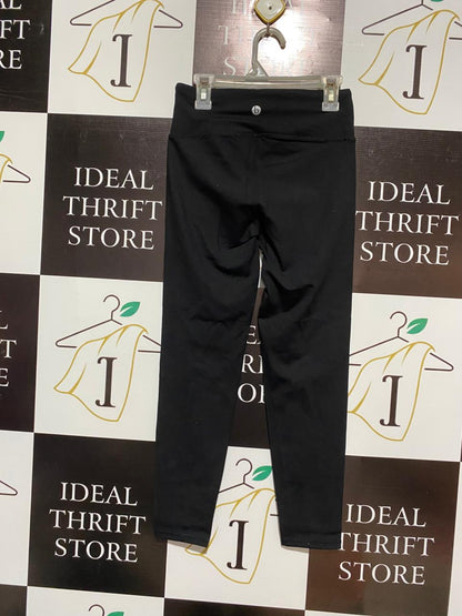 COTTON ON |S|WAIST 24|WOMEN'S BLACK HIGH-WAISTED ATHLETIC LEGGINGS