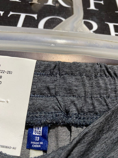 UNIQLO|S|WAIST 26|DARK GREY FLEECE JOGGER SWEATPANTS WITH CUFFS