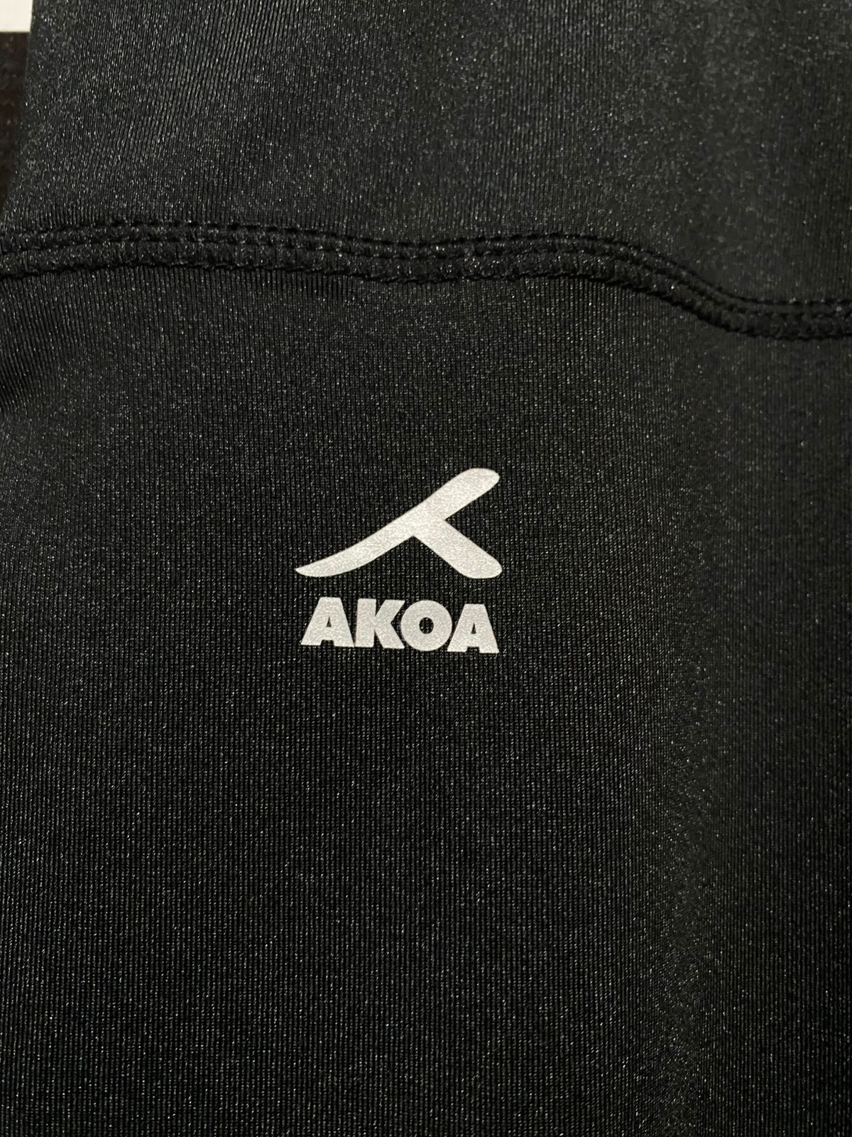 AKOA|XL| WAIST 36| Women's Black High-Waisted Athletic Leggings