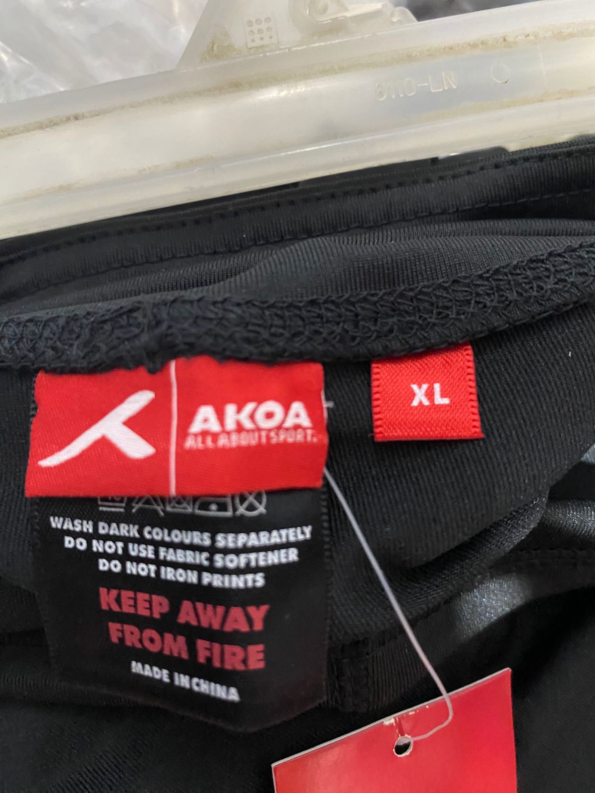 AKOA|XL| WAIST 36| Women's Black High-Waisted Athletic Leggings