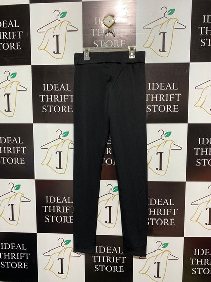 ATMOSPHERE|S|WAIST 39|Women's Black Athletic Pants: Slim Fit, Ankle Zippers & Pocket