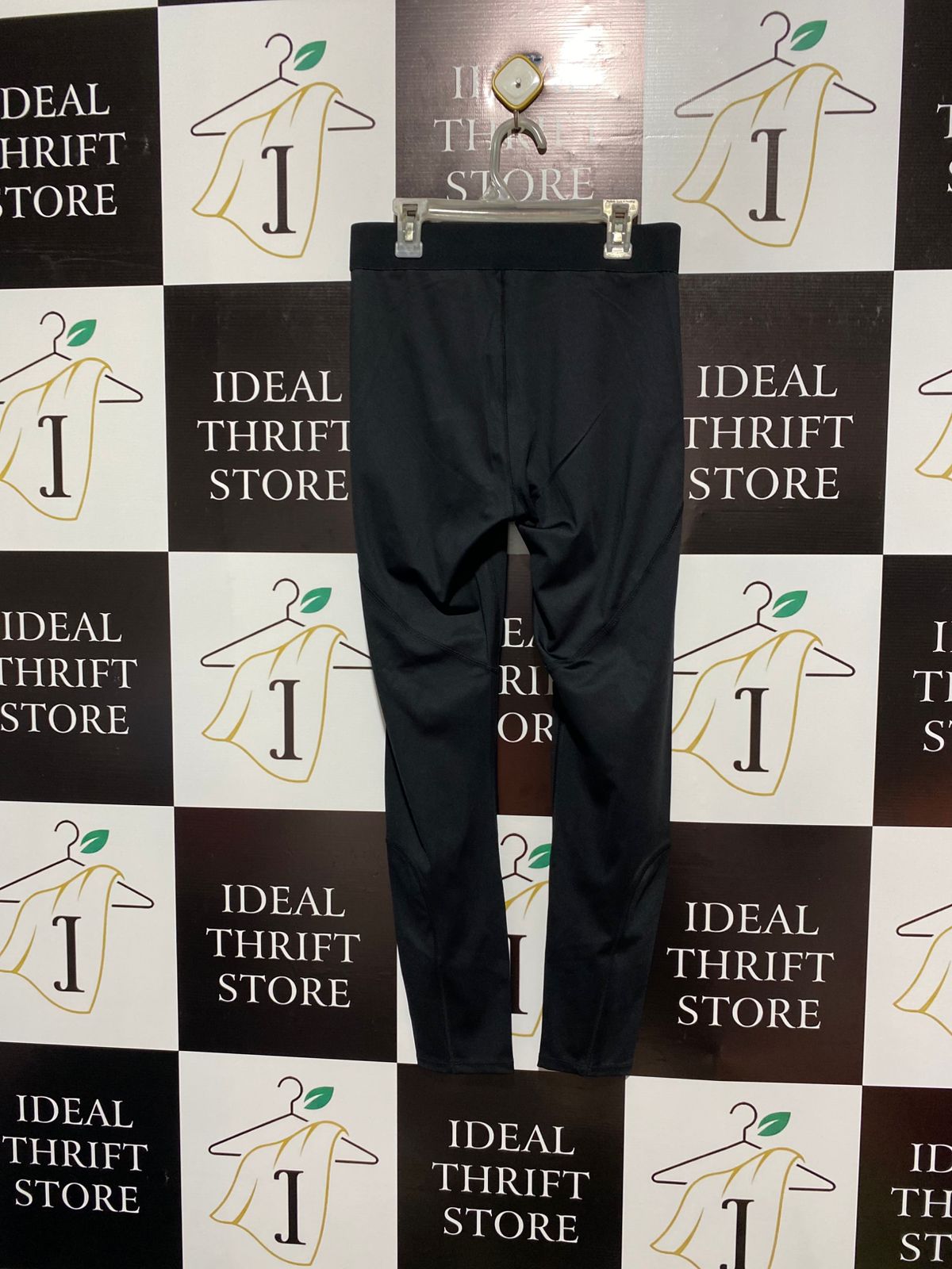 WORKOUT|S|Women's Classic Black High-Waisted Ankle-Length Leggings