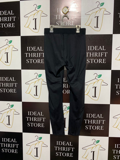 WORKOUT|S|Women's Classic Black High-Waisted Ankle-Length Leggings