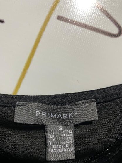 PRIMARK|S|BUST 14|Mango Asymmetrical Velvet Top with Rhinestones