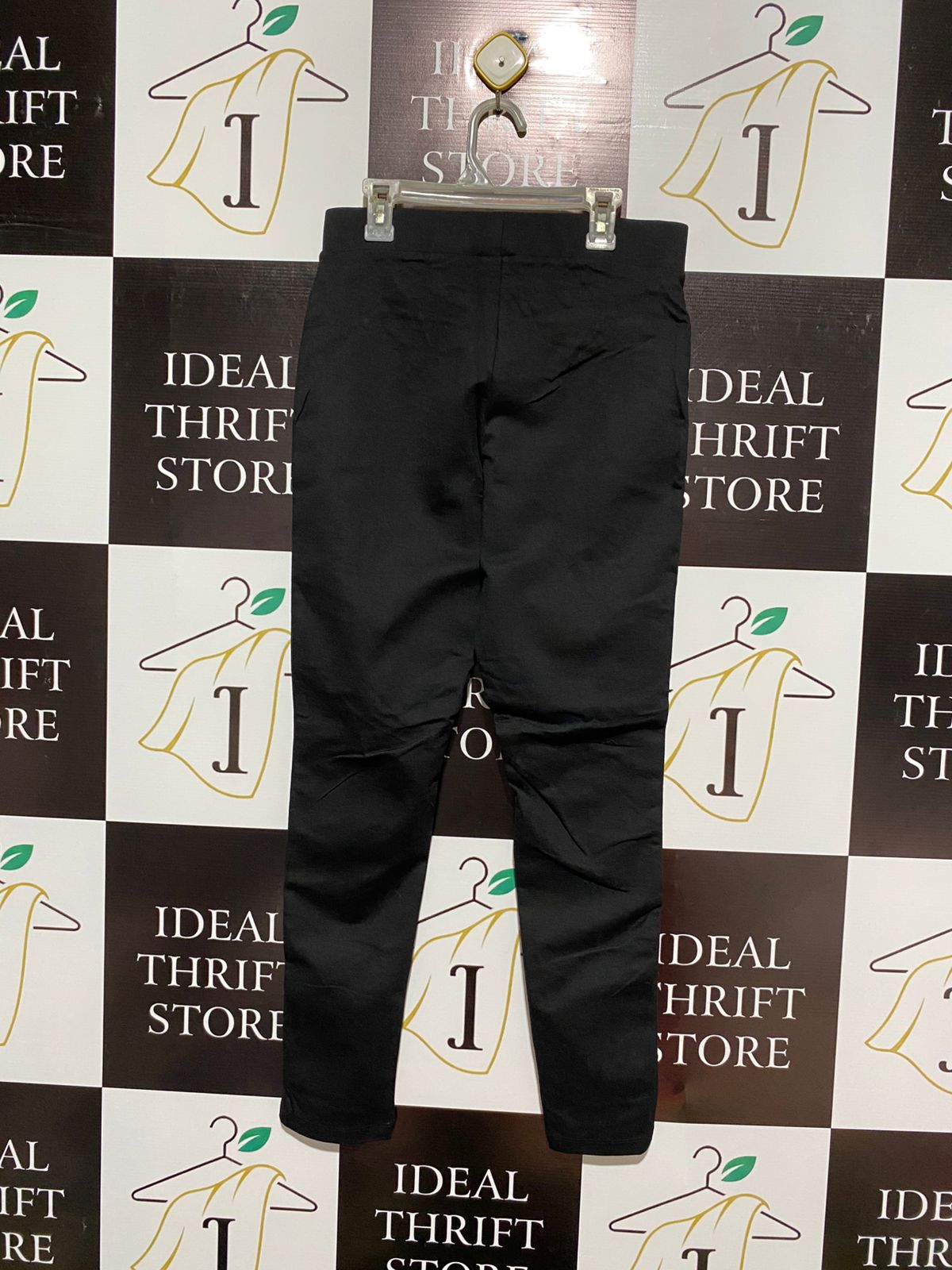 F&F |M| WAIST 28|Black Pants with Gold Zip Pockets