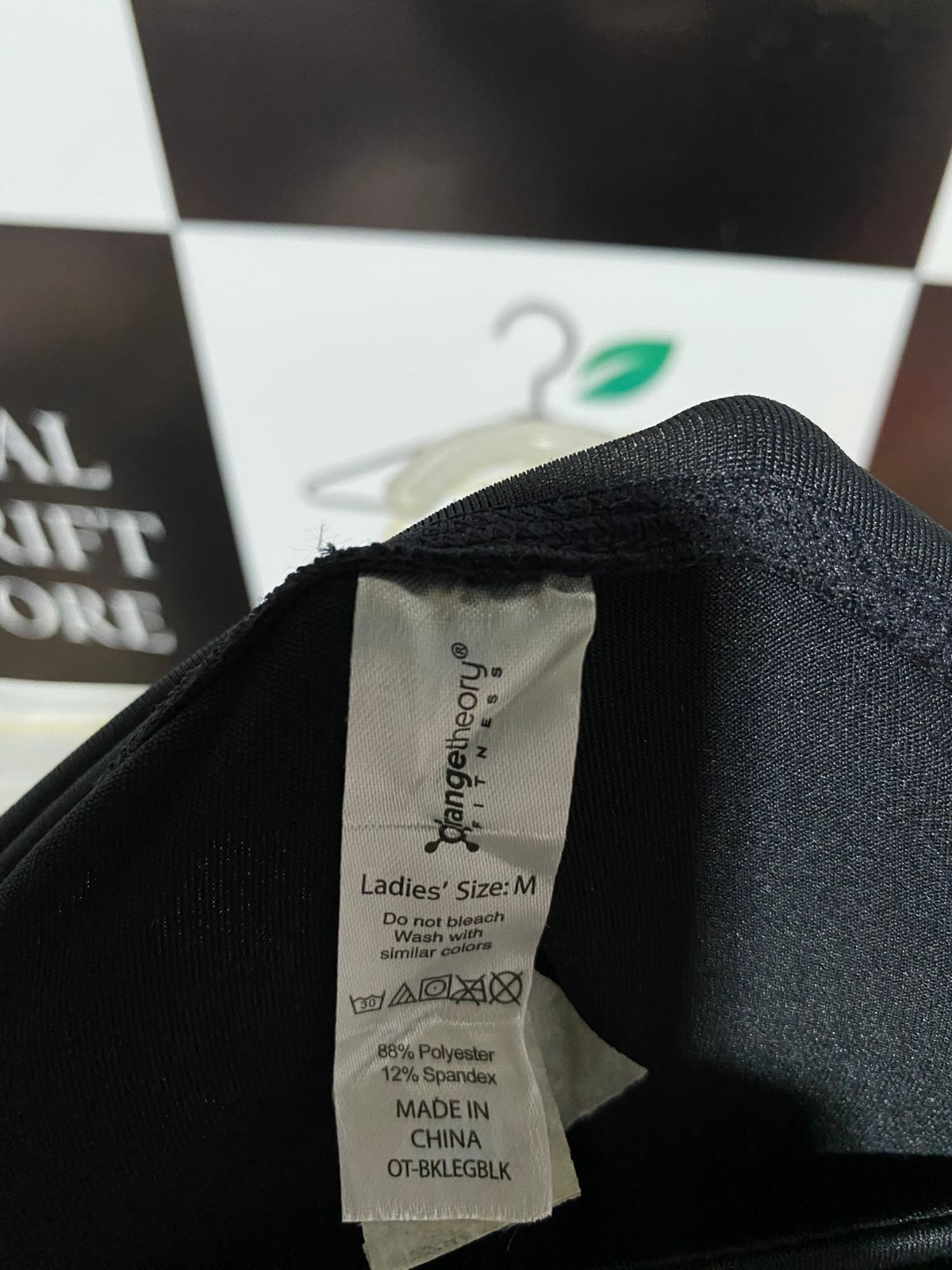 RANGE THEORY |M| WAIST 28| Fitness Black Leggings