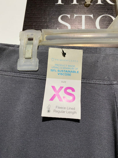 PRIMARK CARES |XS| WAIST 26| Girls' Stretchy Cotton Skinny Leggings in Grey