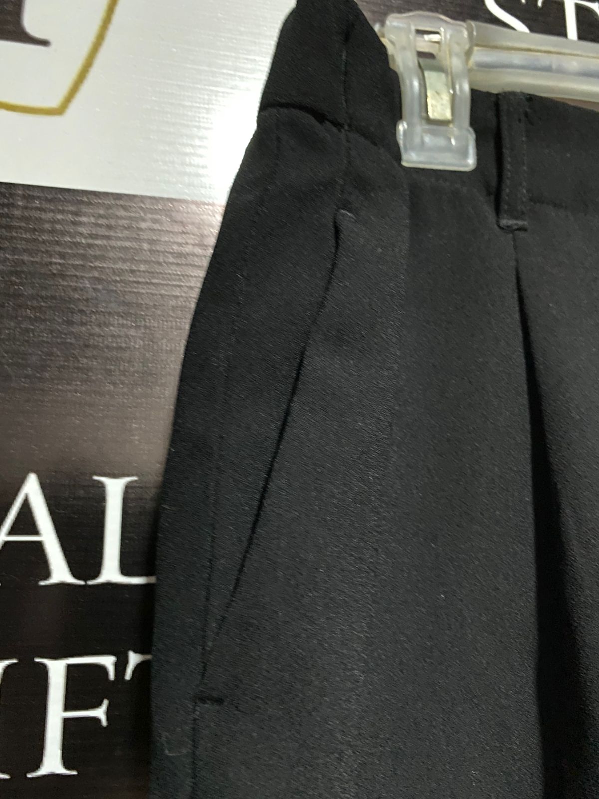 ZARA WOMAN |XS| WAIST 24| Relaxed Fit Trousers with Drawstring and Cuffs