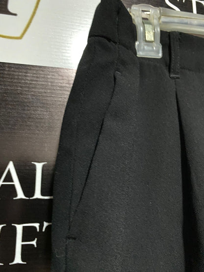 ZARA WOMAN |XS| WAIST 24| Relaxed Fit Trousers with Drawstring and Cuffs