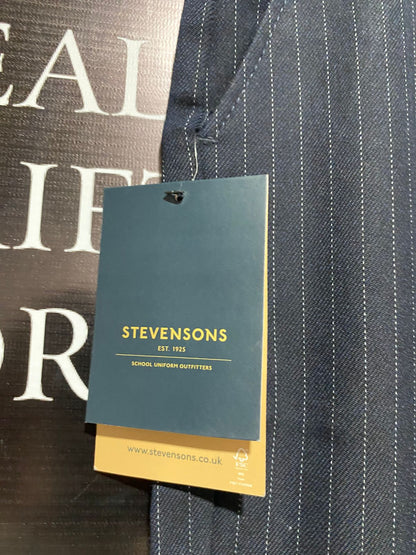 STEVEN SONS |S| WAIST 26| Classic Fit Navy Pinstripe Formal Pants