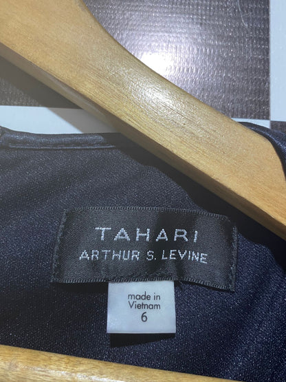 TAHARI |M| BUST 19| Sequined Short-Sleeve Mini Dress