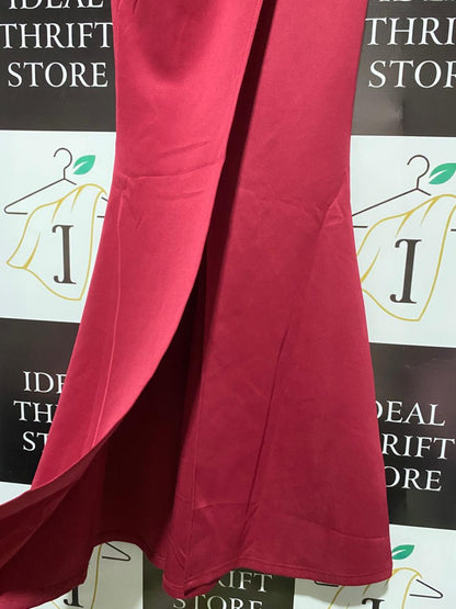 SHEIN |S| BUST 16|C4| The Crimson Evening Gown Dress