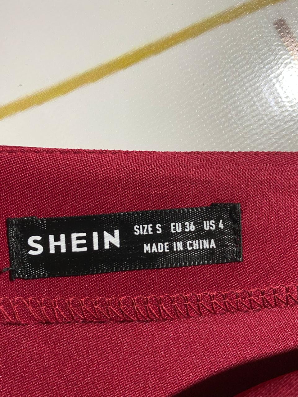 SHEIN |S| BUST 16|C4| The Crimson Evening Gown Dress