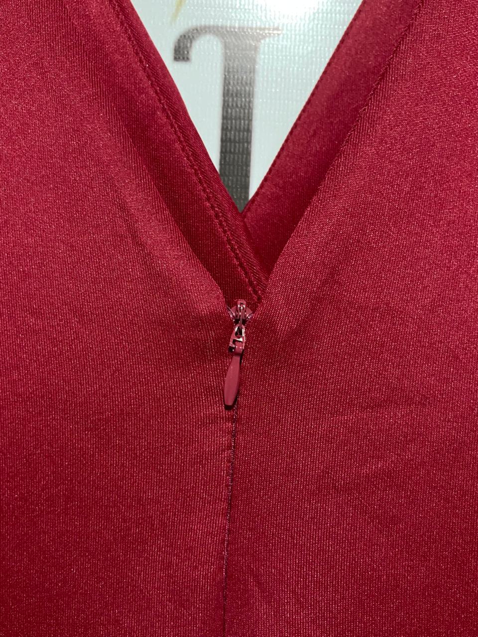 SHEIN |S| BUST 16|C4| The Crimson Evening Gown Dress