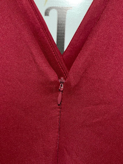SHEIN |S| BUST 16|C4| The Crimson Evening Gown Dress