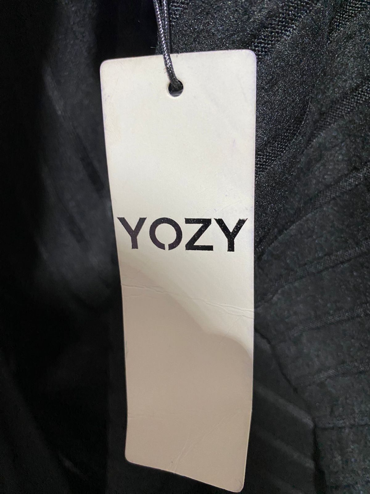 YOZY |S| BUST 23| Black Longline Cardigan