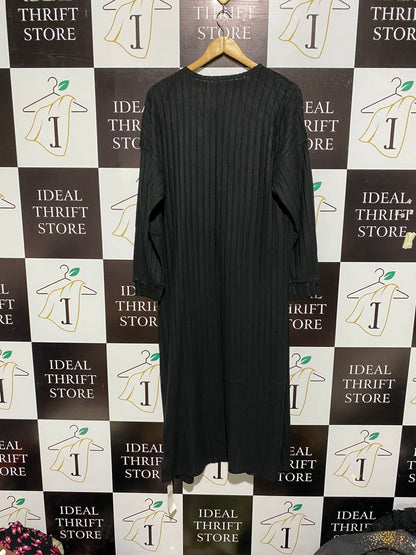 YOZY |S| BUST 23| Black Longline Cardigan