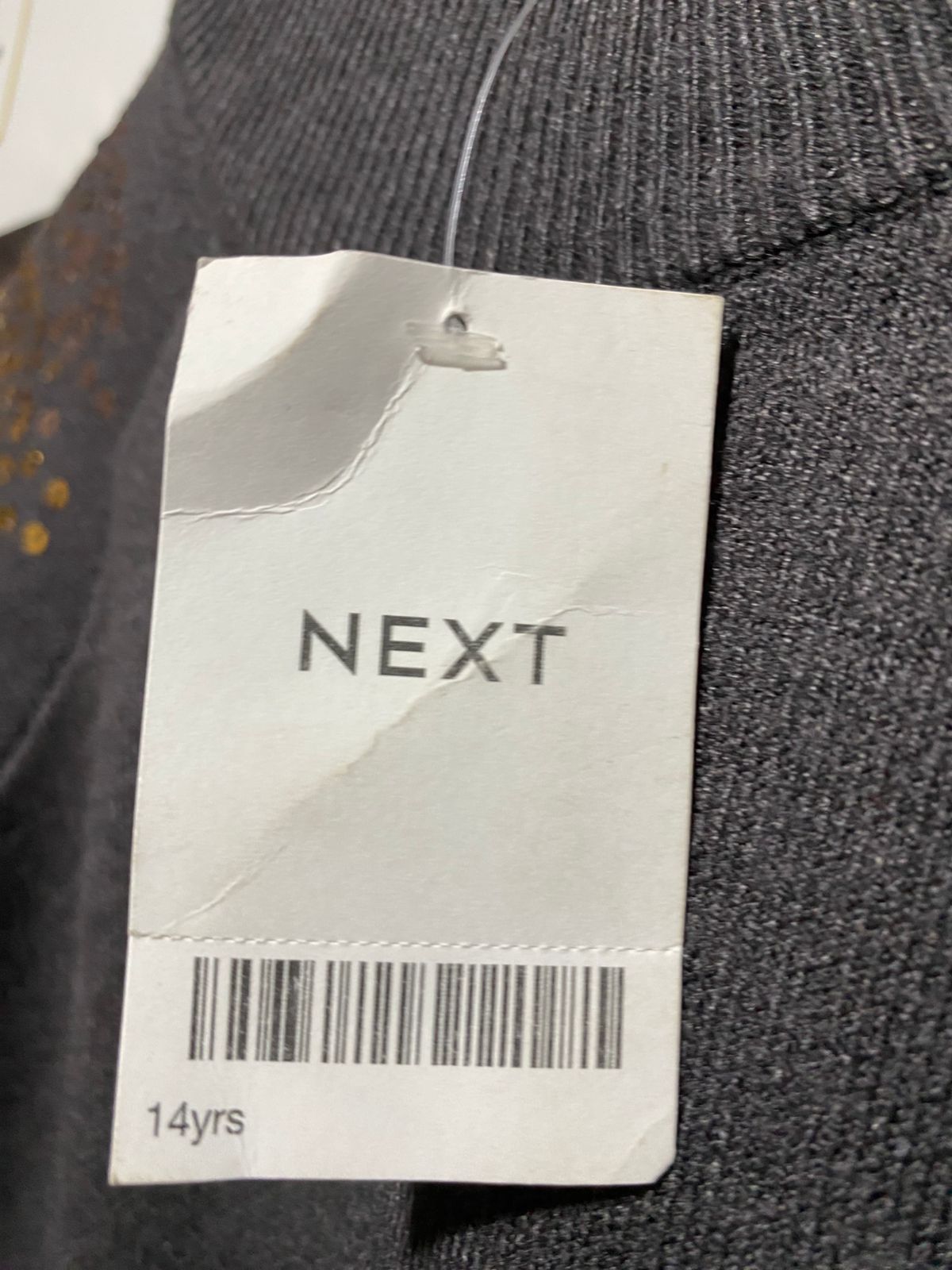 NEXT |M|BUST 18|  Dark Grey Knit Sweater Dress