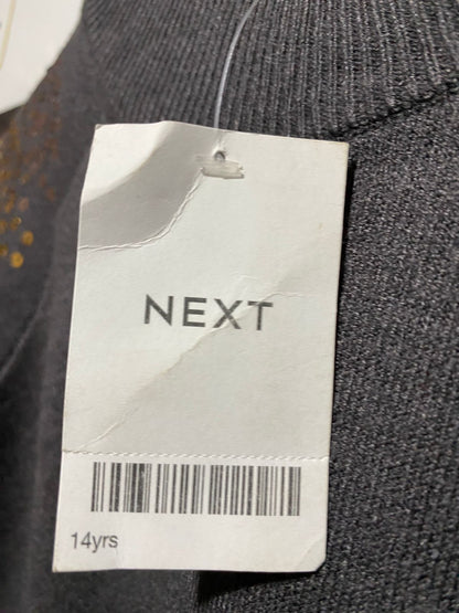 NEXT |M|BUST 18|  Dark Grey Knit Sweater Dress