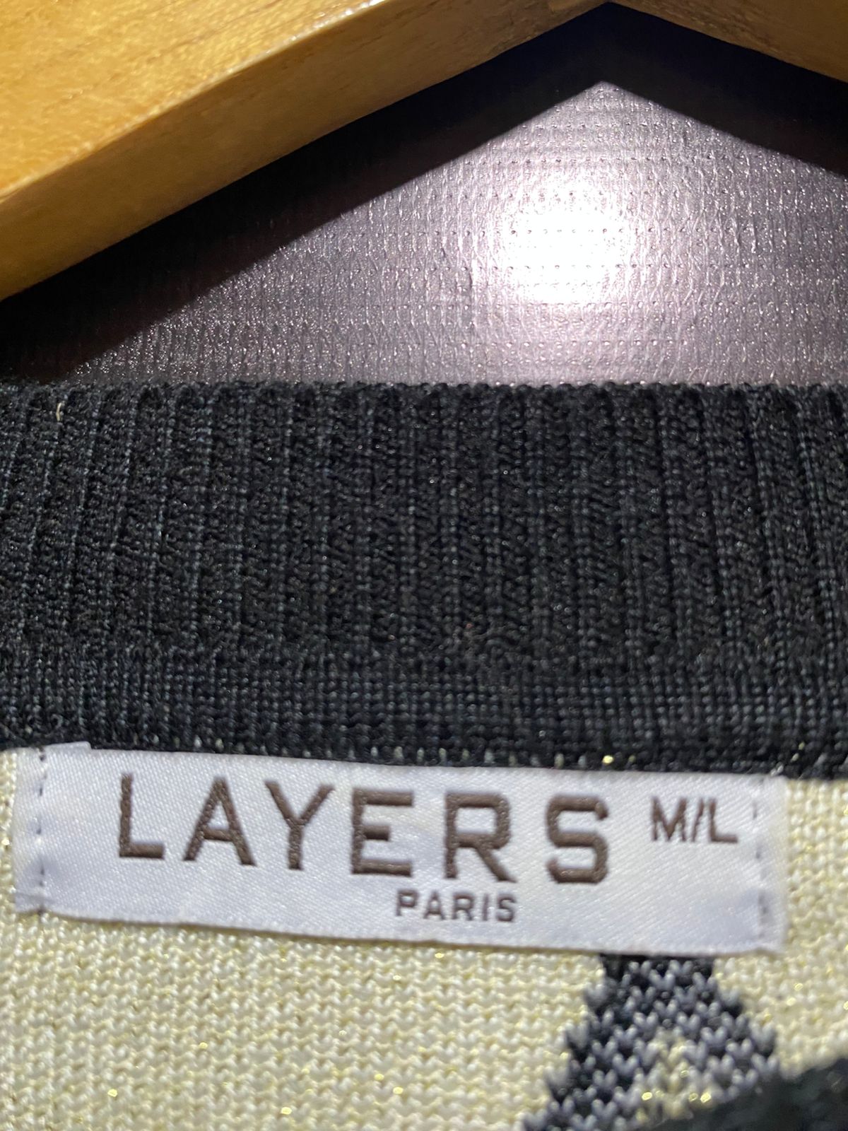 LAYERS |M/L| BUST 20| AllSaints "A Star" wool-blend jumper