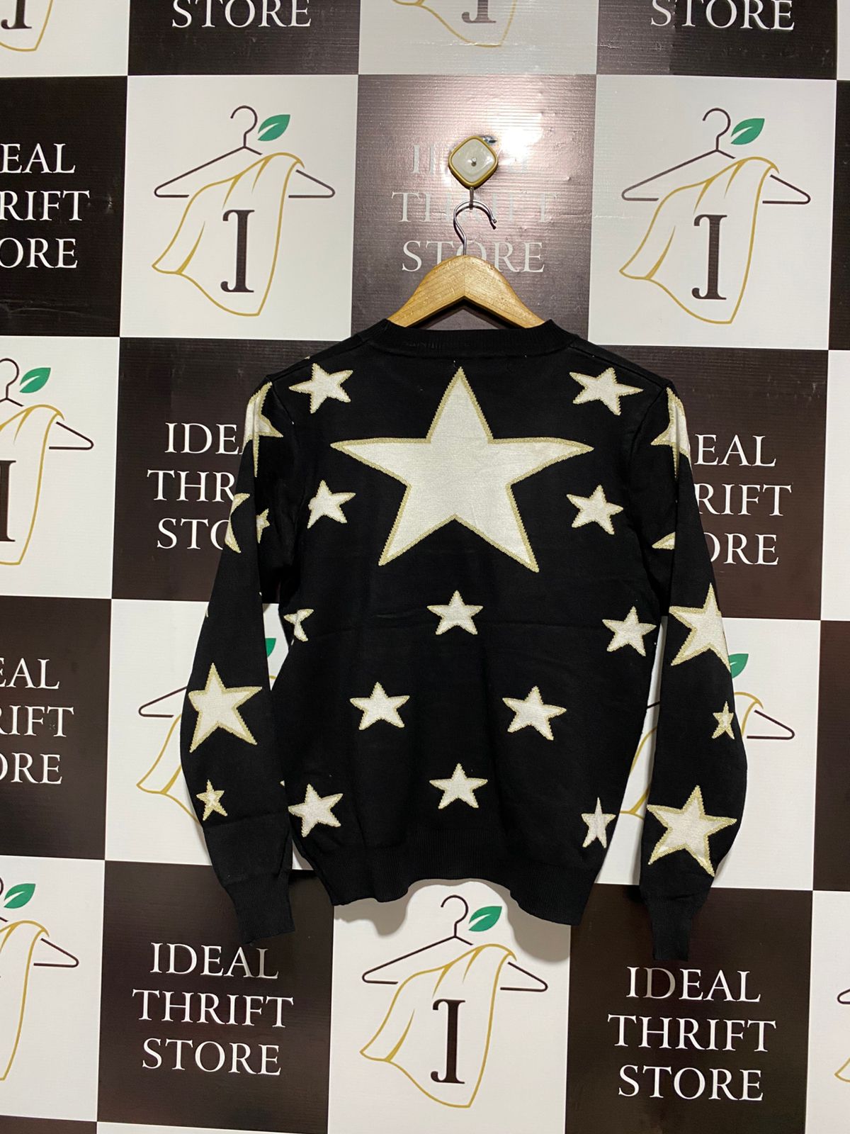 LAYERS |M/L| BUST 20| AllSaints "A Star" wool-blend jumper