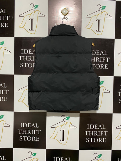 PRIMARK CARES |S| BUST 21| Black High-Collar Puffer Vest