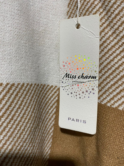 MISS CHARM|L| BUST 32| Free People Easy Street Checkered Tunic